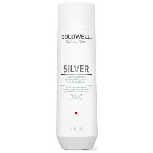Dualsenses silver srebrny szampon neutralizujący do blond i siwych włosów (color protection) 250 ml Goldwell