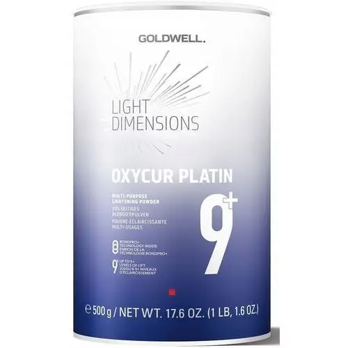 Goldwell Oxycur Rozjaśniacz Platin Dust Free 500