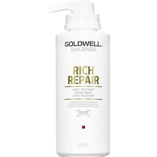 Goldwell Rich Repair 60sec - balsam odbudowujący suche i zniszczone włosy, 500ml, 206144