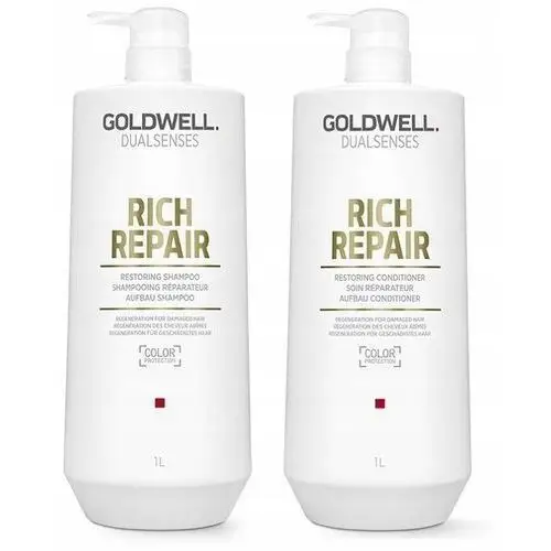 Goldwell Rich Repair Szampon 1000 Odżywka 1000