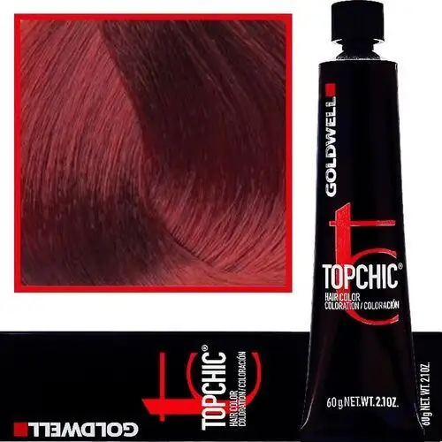 Goldwell Topchic - profesjonalna farba do włosów, 60ml 6-KR Miedziana Czerwień