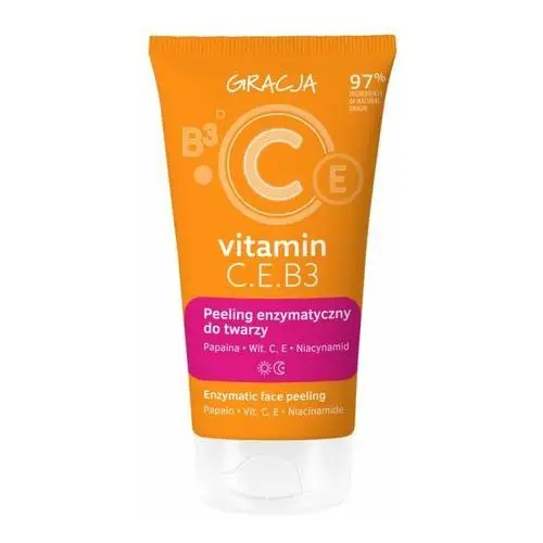 Gracja Peeling enzymatyczny do twarzy vitamin c.e.b3