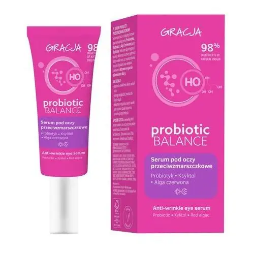 Przeciwzmarszczkowe serum pod oczy probiotic balance Gracja