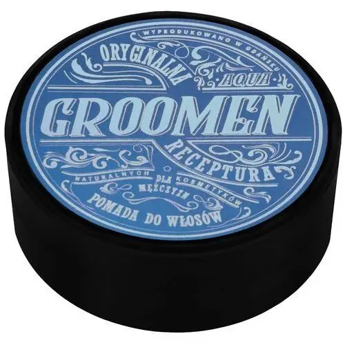 Groomen aqua pomade - pomada do stylizacji włosów, 120g