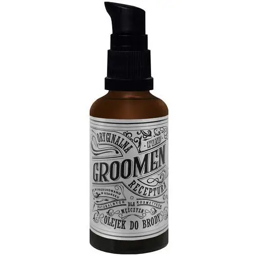 Groomen WIND Beard Oil - pielęgnujący olejek do brody, 50ml