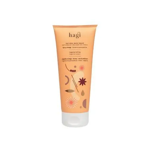 Balsam do ciała regenerujący naturalny 200 ml Hagi Cosmetics Korzenna Pomarańcza