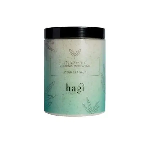 Sól do kąpieli z morza martwego 1200 g sole Hagi cosmetics