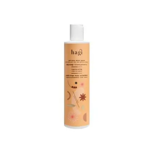 Hagi cosmetics Żel do mycia ciała naturalny 300 ml korzenna pomarańcza