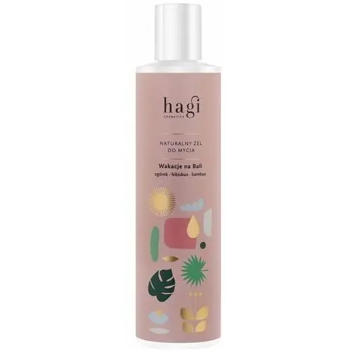 Żel do mycia ciała wakacje na bali 300 ml Hagi cosmetics