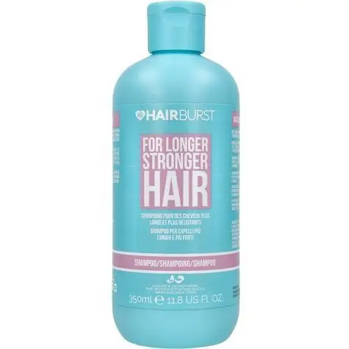 Longer stronger hair szampon nawilżający do wzmocnienia włosów i nadania im większego połysku 350 ml Hairburst