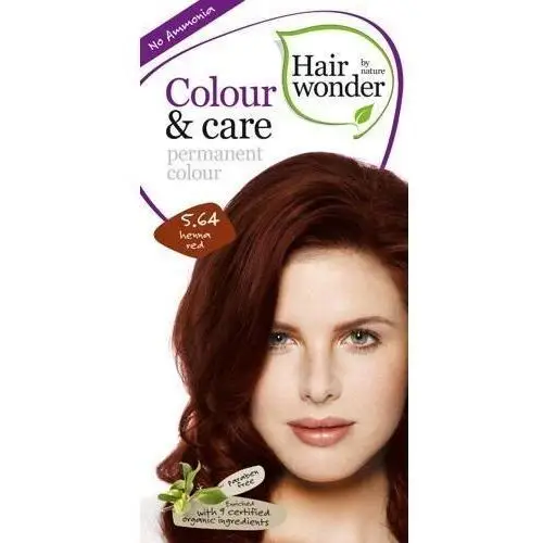 HAIRWONDER Colour & Care Farba do włosów 5.64 Henna Red 100ml, kolor czerwień