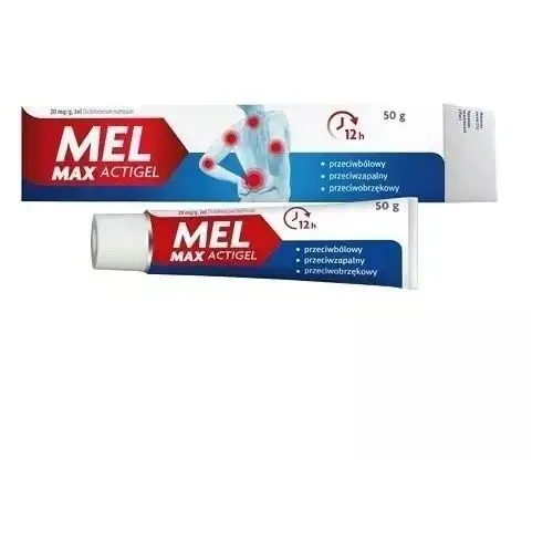 Mel Max Actigel żel 20 mg/g 50g
