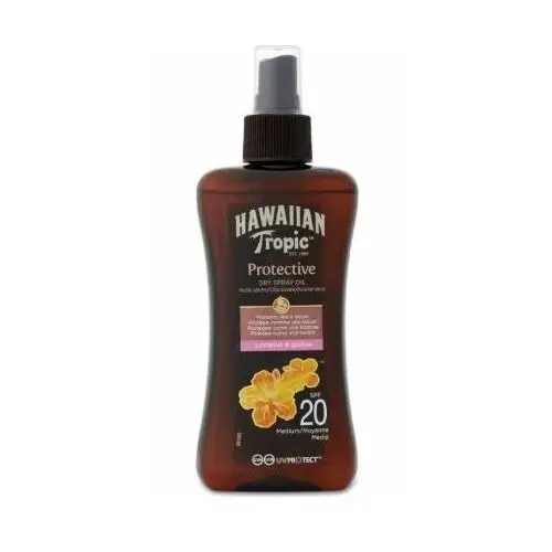 Hawaiian tropic protective dry spray oil spf20 200 ml