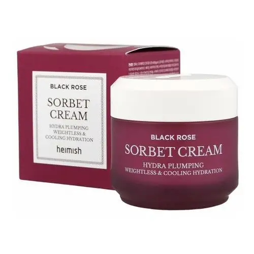 Heimish black rose hydra plumping sorbet cream 50ml