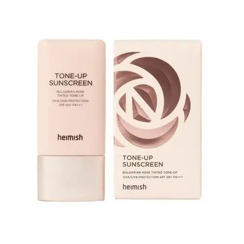 Bulgarian rose tone-up sunscreen spf50+ pa+++, 30ml - krem typu tone-up z ochroną przeciwsłoneczną Heimish