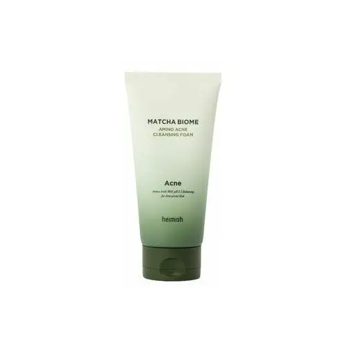 Heimish matcha biome amino acne cleansing foam 30ml - pianka oczyszczająca do mycia twarzy