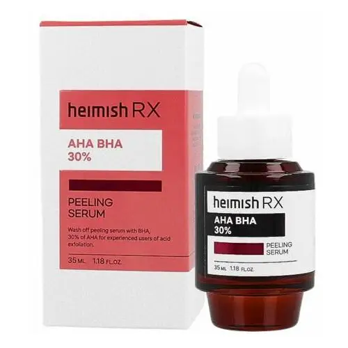 Rx aha bha 30% peeling serum, 35ml - złuszczające serum do twarzy z kwasami aha i bha Heimish