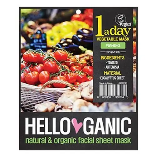 Hello ganic one a day vegetable mask