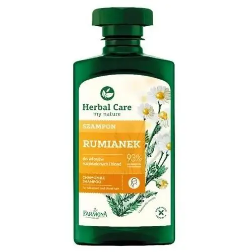 Herbal care szampon rumiankowy 330ml Laboratorium farmona sp. z o.o