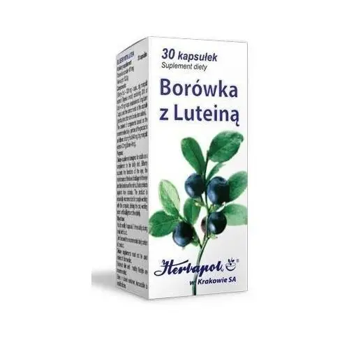 Borówka z luteiną x 30 kapsułek