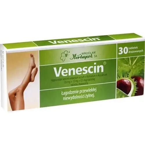 Venescin x 30 drażetek Herbapol wrocław