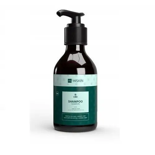 Hiskin cbd shampoo szampon do włosów przetłuszczających się 120 ml