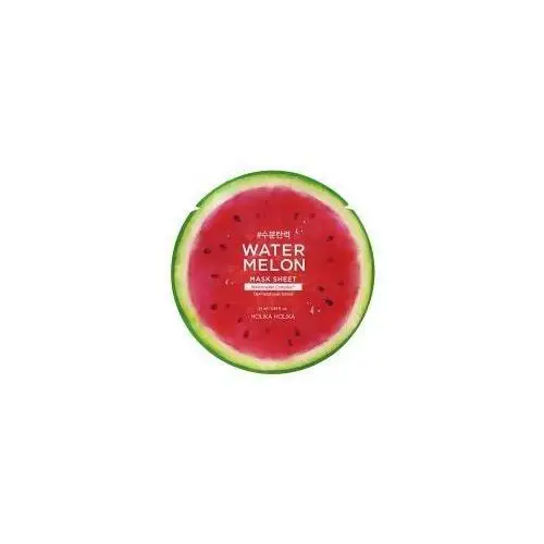 Water melon mask sheet odświeżająco-ujędrniająca maseczka na bawełnianej płachcie z ekstraktem z arbuza 23 ml Holika holika