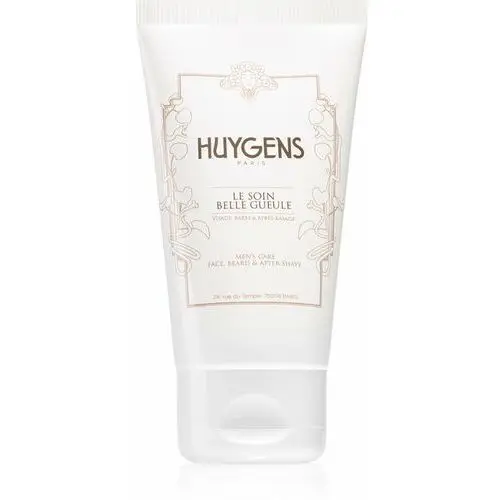 Huygens Men's Care Face, Beard & After Shave krem rewitalizujący do twarzy i zarostu 75 ml
