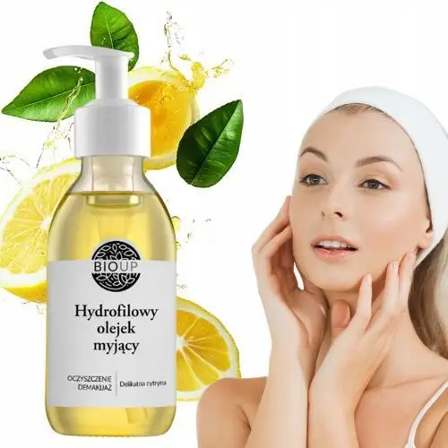 Hydrofilowy olejek myjący Emulgujący do twarzy cytrynowy Bioup 150 ml