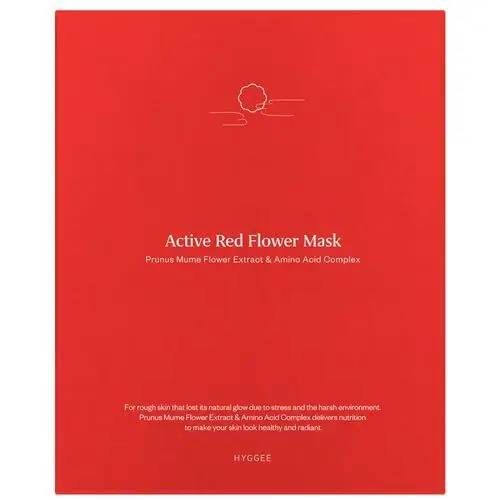 Red flower active mask (30 ml) Hyggee