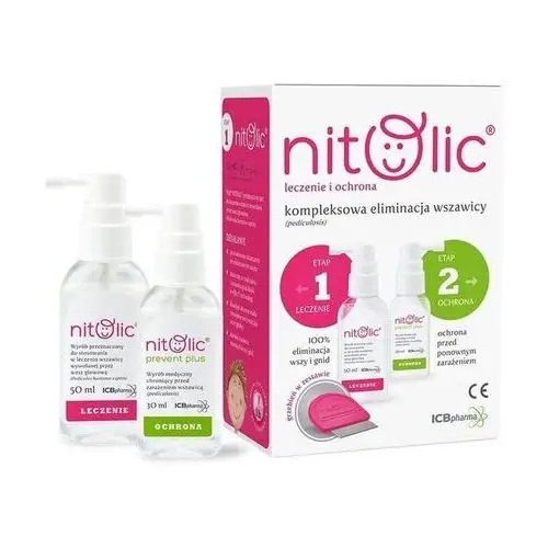 Pipi nitolic zestaw leczenie i ochrona 50ml+30ml Icb pharma