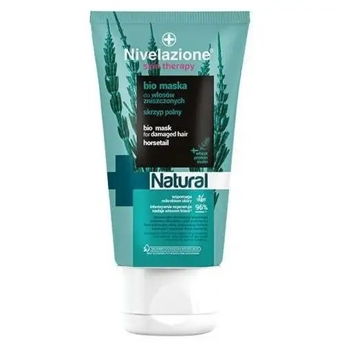 Nivelazione skin therapy natural bio maska do włosów zniszczonych 150ml Ideepharm