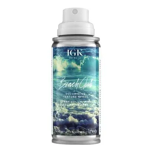 Igk Beach club - spray stylizujący do włosów w formacie podróżnym