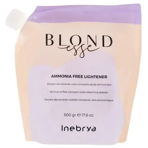 Inebrya blondesse amonia free, rozjaśniacz bez amoniaku, 500g, kolor blond