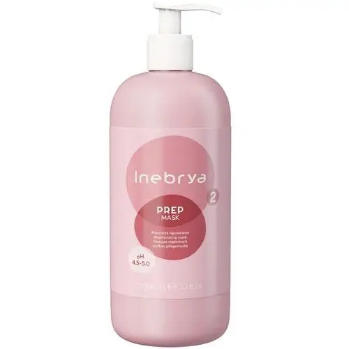 Inebrya prep regenerating - maska regenerująca do włosów, 1000ml