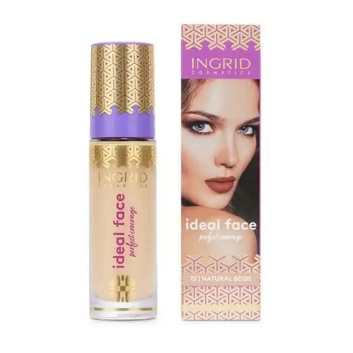 Podkład kryjący ideal face 12 natural beige 30 ml ideal face Ingrid cosmetics