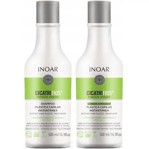 Inoar Duo Cicatrifios Szampon 500 ml Odżywka 500 ml Zestaw