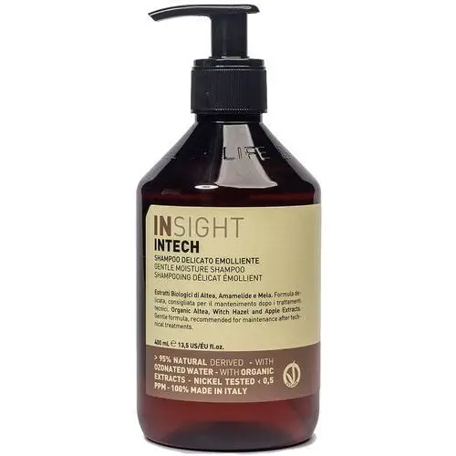 Insight gentle emollient shampoo delikatny szampon do włosów bez siarczanów 400ml, 16116