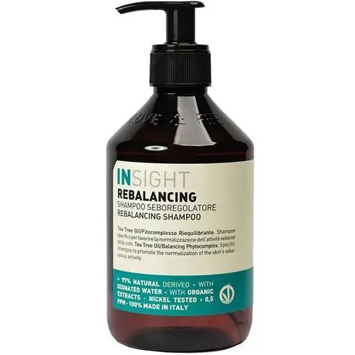 Insight rebalancing - szampon do przetłuszczającej się skóry głowy 400ml insight