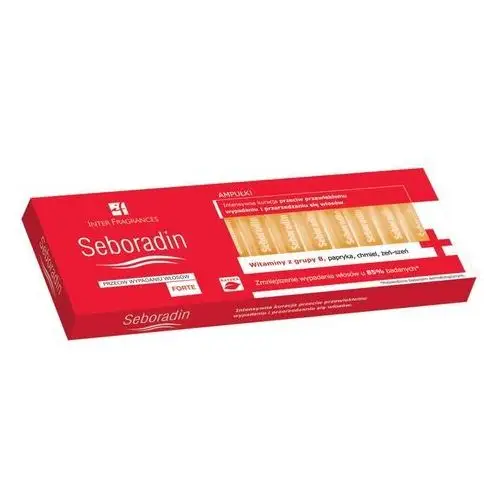 Inter fragrances Seboradin forte ampułki 5,5ml x 14 ampułek