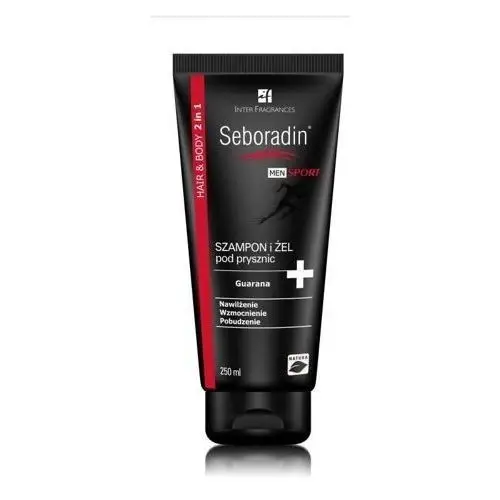 Inter fragrances Seboradin men sport szampon i żel pod prysznic 250ml