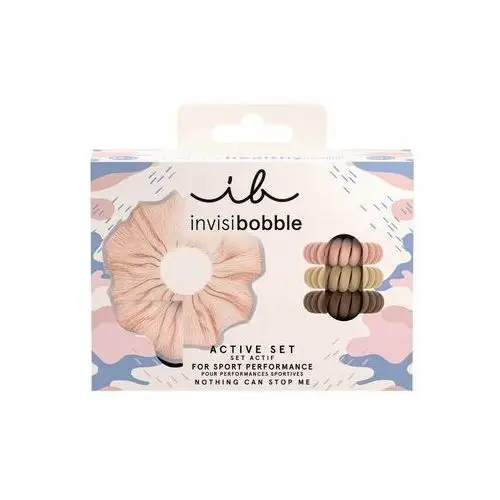 Invisibobble Zestaw 4 gumek do włosów gift set nothing can stop me active set