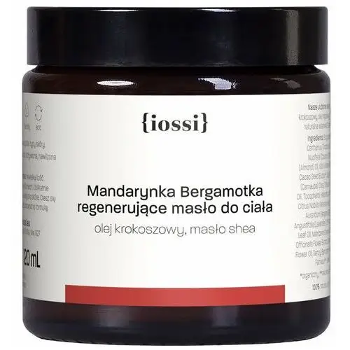 Masło Mandarynka Bergamotka 120 ml Iossi