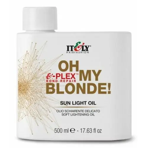 Oh my blonde! sun light oil olejek rozjaśniający do włosów Itely hairfashion