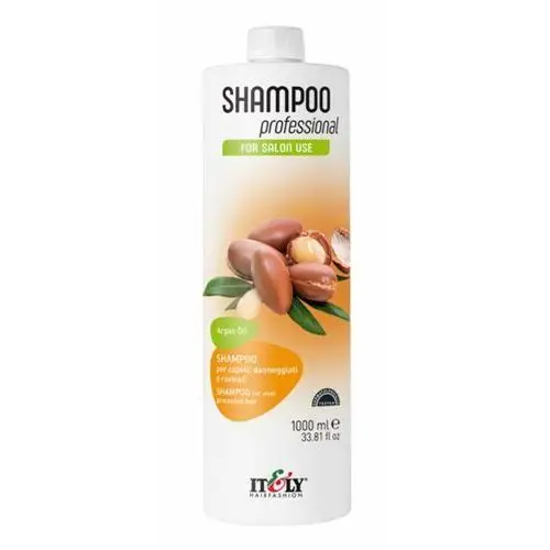 Itely Hairfashion SHAMPOO PROFESSIONAL ARGAN OIL Szampon do włosów zniszczonych (1000 ml)