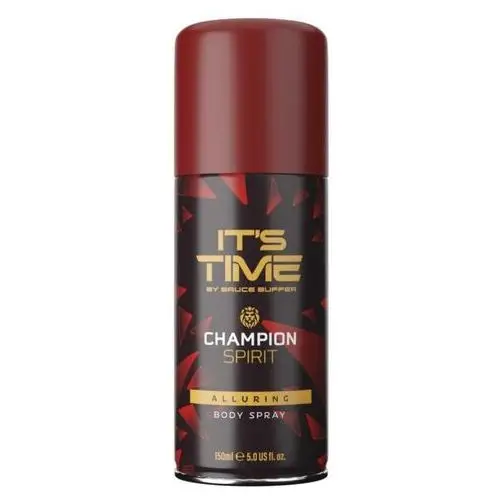 Dezodorant do ciała w sprayu Champion Spirit 150ml It's Time,67