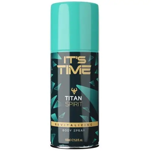 Dezodorant do ciała w sprayu Titan Spirit 150ml It's Time,66