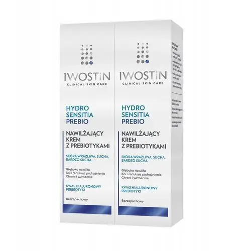 Iwostin Hydro Sensitia Prebio Krem 50 ml x2