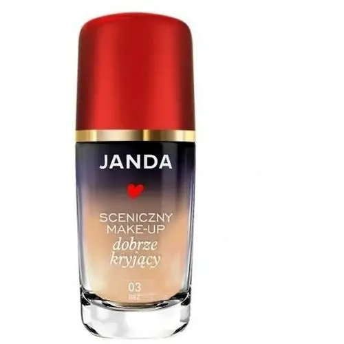 JANDA - MAKE - UP sceniczny kryjący 03 BEŻ, 30ml