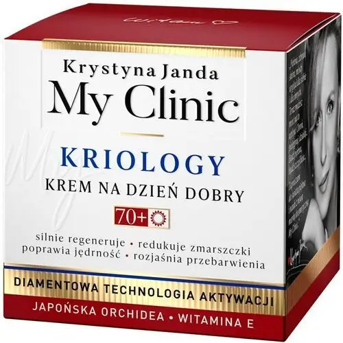 JANDA My Clinic Kriology 70+ Krem na dzień dobry - Japońska Orchidea & Witamina E 50ml,1